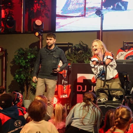Sfeerbeelden van de Feestavond van de Nijmegen Devils in de Vasim.