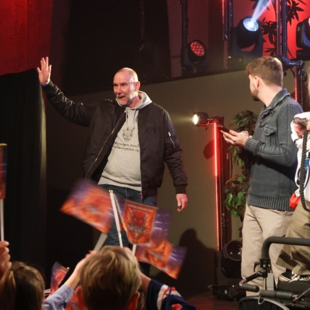 Sfeerbeelden van de Feestavond van de Nijmegen Devils in de Vasim.
