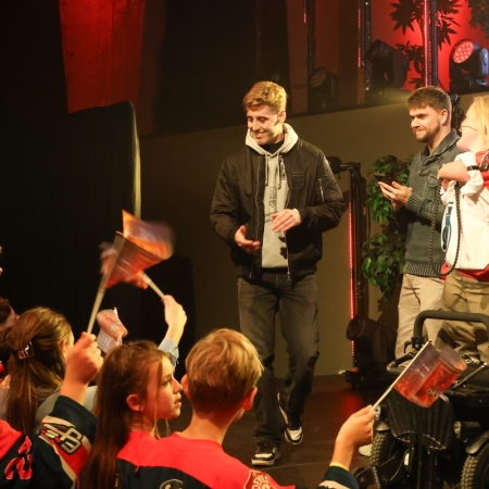 Sfeerbeelden van de Feestavond van de Nijmegen Devils in de Vasim.