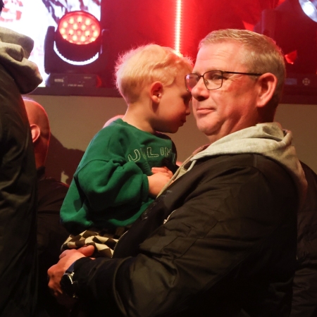 Sfeerbeelden van de Feestavond van de Nijmegen Devils in de Vasim.