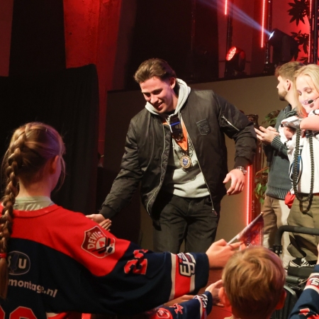 Sfeerbeelden van de Feestavond van de Nijmegen Devils in de Vasim.