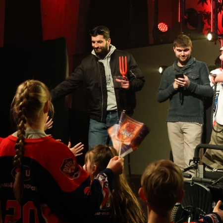 Sfeerbeelden van de Feestavond van de Nijmegen Devils in de Vasim.