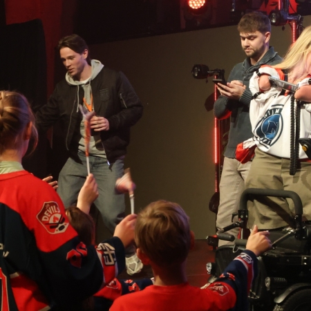 Sfeerbeelden van de Feestavond van de Nijmegen Devils in de Vasim.