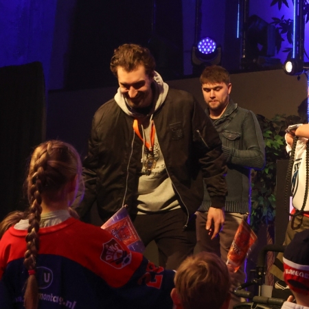 Sfeerbeelden van de Feestavond van de Nijmegen Devils in de Vasim.