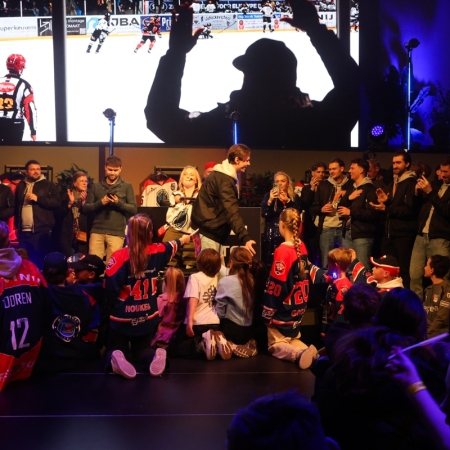 Sfeerbeelden van de Feestavond van de Nijmegen Devils in de Vasim.
