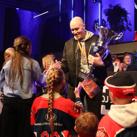 Sfeerbeelden van de Feestavond van de Nijmegen Devils in de Vasim.