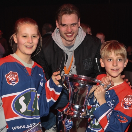 Sfeerbeelden van de Feestavond van de Nijmegen Devils in de Vasim.