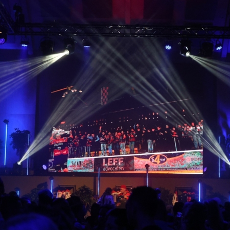 Sfeerbeelden van de Feestavond van de Nijmegen Devils in de Vasim.