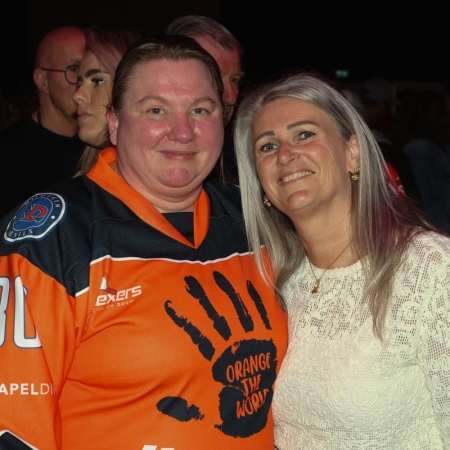 Sfeerbeelden van de Feestavond van de Nijmegen Devils in de Vasim.