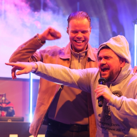 Sfeerbeelden van de Feestavond van de Nijmegen Devils in de Vasim.