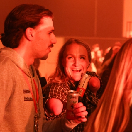 Sfeerbeelden van de Feestavond van de Nijmegen Devils in de Vasim.