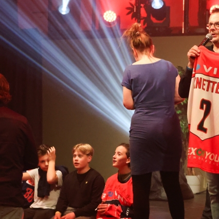 Sfeerbeelden van de Feestavond van de Nijmegen Devils in de Vasim.