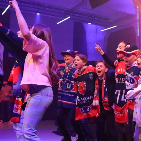 Sfeerbeelden van de Feestavond van de Nijmegen Devils in de Vasim.