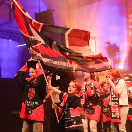 Sfeerbeelden van de Feestavond van de Nijmegen Devils in de Vasim.