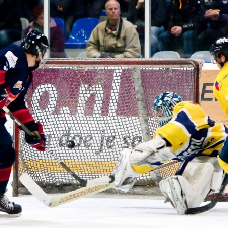 Levi Houkes scoort de aansluitingstreffer