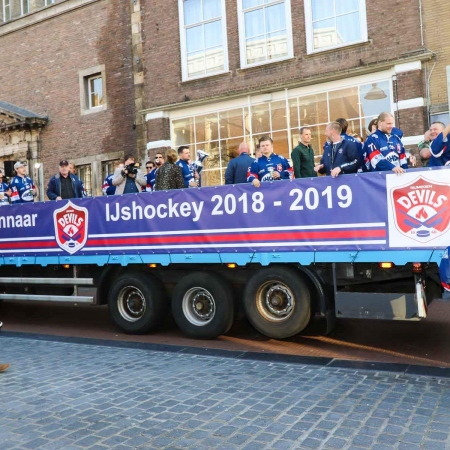 Huldiging Devils 29-03-2019