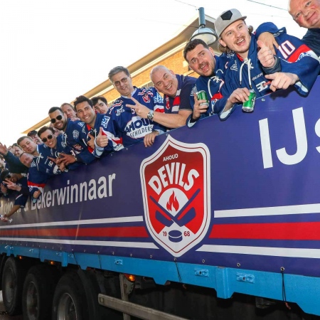 Huldiging Devils 29-03-2019