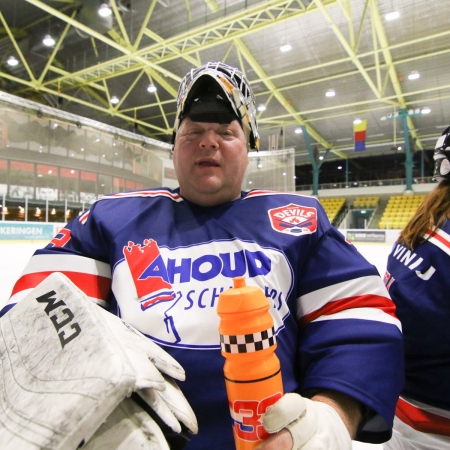 Foto verslag Nijmegen Para Ijshockey tegen Phantoms uit Antwerpen.            © IJshockeyfoto.nl