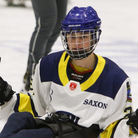 Foto verslag Nijmegen Para Ijshockey tegen Phantoms uit Antwerpen.            © IJshockeyfoto.nl