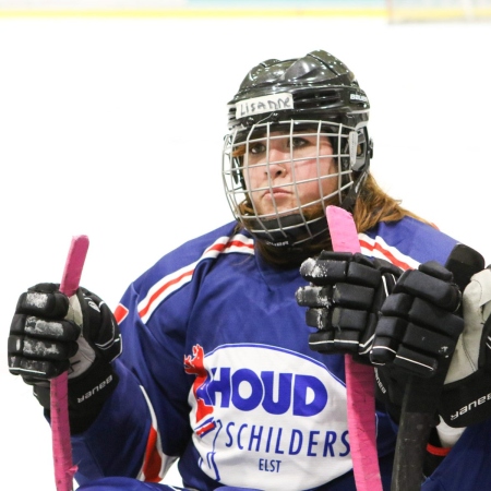 Foto verslag Nijmegen Para Ijshockey tegen Phantoms uit Antwerpen.            © IJshockeyfoto.nl