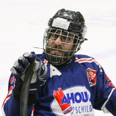 Foto verslag Nijmegen Para Ijshockey tegen Phantoms uit Antwerpen.            © IJshockeyfoto.nl