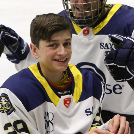 Foto verslag Nijmegen Para Ijshockey tegen Phantoms uit Antwerpen.            © IJshockeyfoto.nl