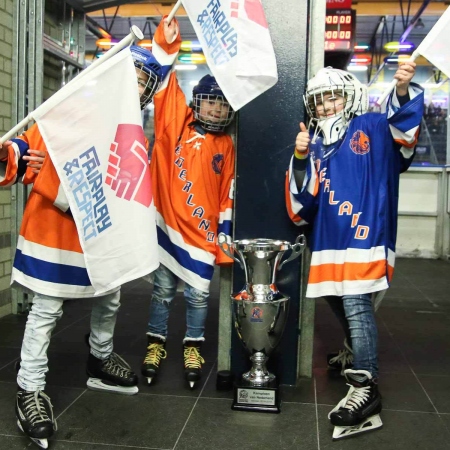 de vlagdragers.