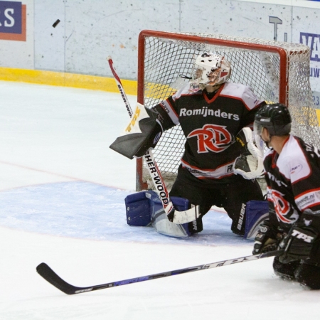 Puck gaat hoog over