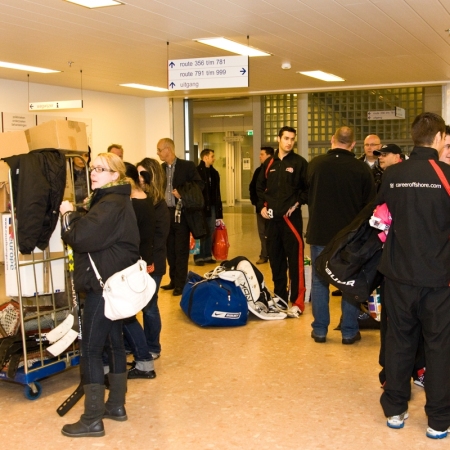 Romijnders Devils op bezoek in de Radboud
