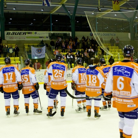 Voor Eindhoven zit het erop. Nog even de trouwe supporters bedanken